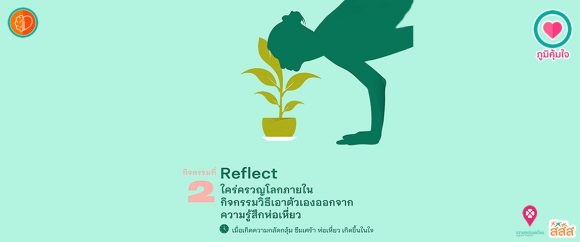 เมนูภูมิคุ้มใจ 14 วันฉันทำได้ _Reflect วิธีเอาตัวเองออกจากความรู้สึกห่อเหี่ยว